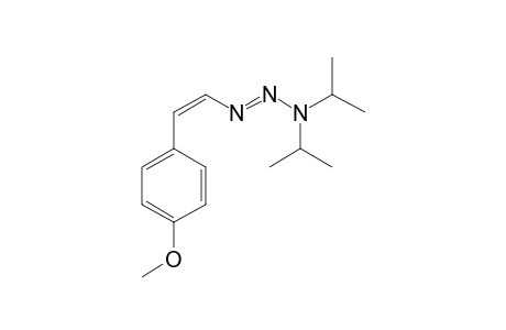 (E)-3,3-diisopropyl-1-((Z)-4-methoxystyryl)triaz-1-ene