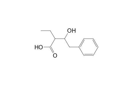2-Ethyl-3-hydroxy-4-phenylbutanoic acid