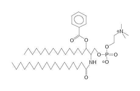 3-BENZOYL-2-STEAROYL-RAC-SFINGANIN-1-PHOSPHOCHOLINE