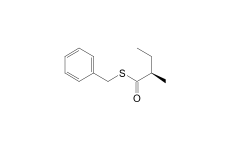 S-Benzyl (2R)-2-methylbutanethioate