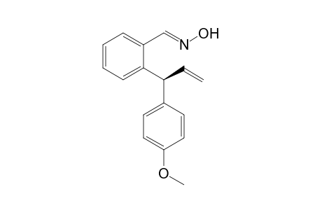 (E)-(S)-O-[1-(4-Methoxyphenyl)prop-2-enyl]benzaldehyde oxime