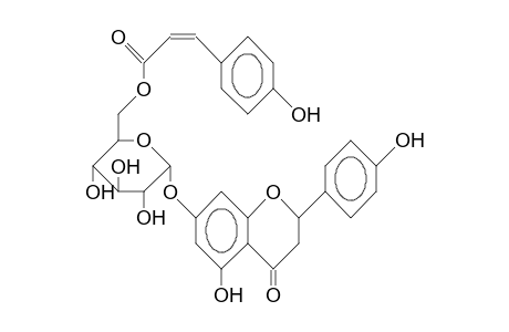 Naringenin 7-O-(6''-O-P-coumaryl)-B-D-glucoside