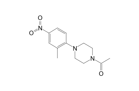 Piperazine, 1-acetyl-4-(2-methyl-4-nitrophenyl)-