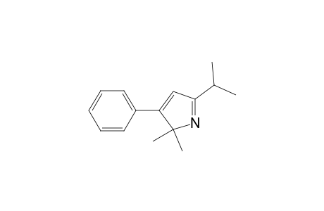 2H-Pyrrole, 2,2-dimethyl-5-(1-methylethyl)-3-phenyl-