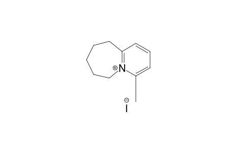 4-Methyl 7,8,9,10-Tetrahydro-6H-pyrido[1,2-a]azepinium Iodide