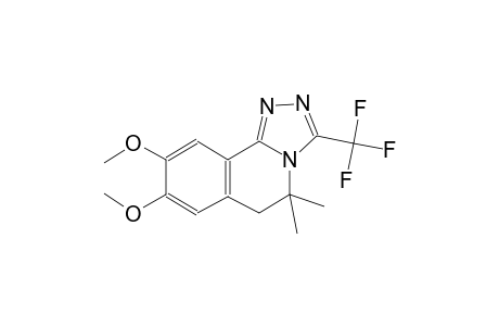 8,9-dimethoxy-5,5-dimethyl-3-(trifluoromethyl)-5,6-dihydro[1,2,4]triazolo[3,4-a]isoquinoline