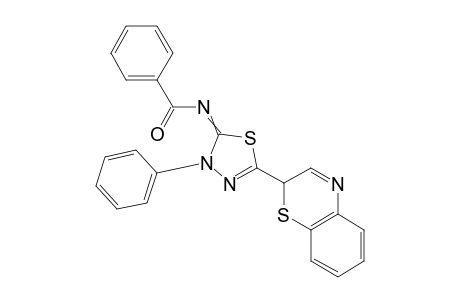 N-(5-(4H-benzo[b][1, 4]thiazin-2-yl)-3-phenyl-1,3,4-thiadiazol-2(3H)-ylidene)benzamide