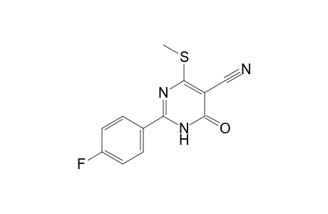 5-Cyano-2-(4-fluorophenyl)-4-methylsulfanyl-1H-pyrimidin-6-one
