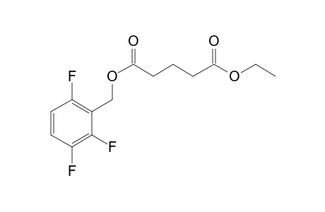 Glutaric acid, ethyl 2,3,6-trifluorobenzyl ester