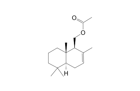 [(1S,4aS,8aS)-2,5,5,8a-tetramethyl-1,4,4a,6,7,8-hexahydronaphthalen-1-yl]methyl acetate