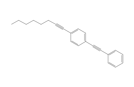 1-(1-Octynyl)-4-(2-phenylethynyl)benzene
