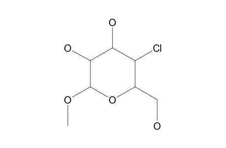 METHYL alpha(D)-4-DEOXYCHLORO GALACTOPYRANOSIDE