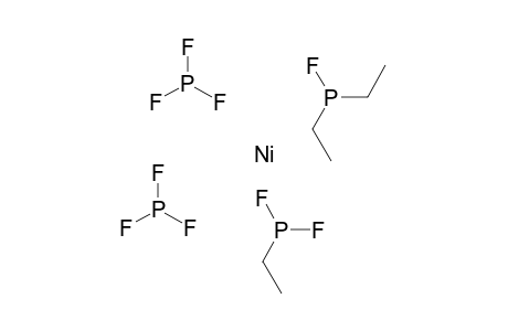 (Diethylfluorophosphane)(ethyldifluorophosphane)bis(trifluorophosphane)nickel(0)