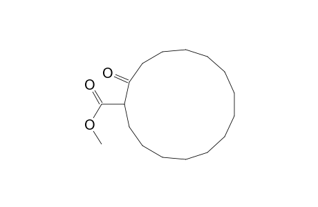 Cyclopentadecanecarboxylic acid, 2-oxo-, methyl ester
