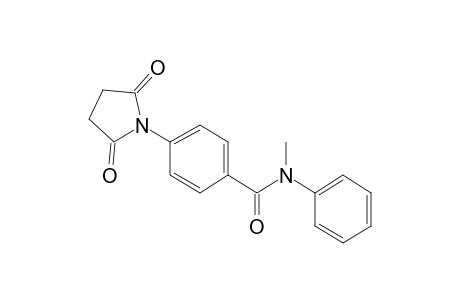 Benzamide, 4-(2,5-dioxo-1-pyrrolidinyl)-N-methyl-N-phenyl-