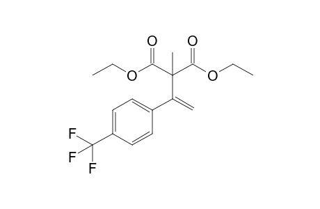 Ethyl 2-Ethoxycarbonyl-2-methyl-3-(4-trifluoromethylphenyl)-3-butenoate