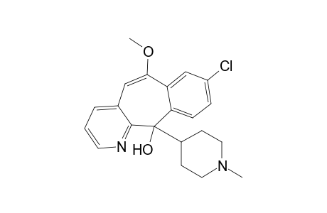 8-Chloro-6-methoxy-11-(1-methyl-4-piperidinyl)-11H-benzo[5,6]cyclohepta[1,2-b]pyridin-11-ol