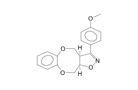 3-(4-METHOXYPHENYL)-3A,4,11,11A-TETRAHYDROISOXAZOLO[5,4-C]-1,6-BENZODIOXOCINE