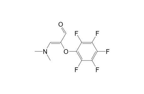 2-(pentafluorophenoxy)-3-(dimethylamino)acrolein