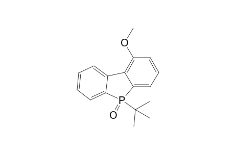 1-t-Butyl-5-methoxydibenzophospholane oxide