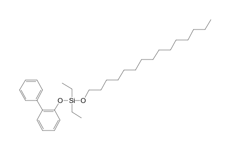 Silane, diethylpentadecyloxy(2-phenylphenoxy)-