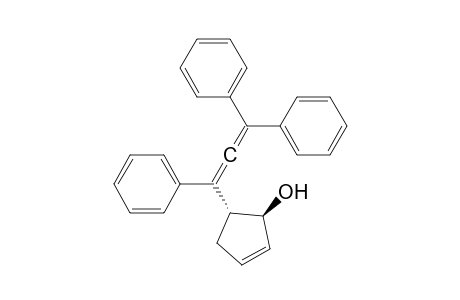 2-Cyclopenten-1-ol, 5-(1,3,3-triphenyl-1,2-propadienyl)-, trans-