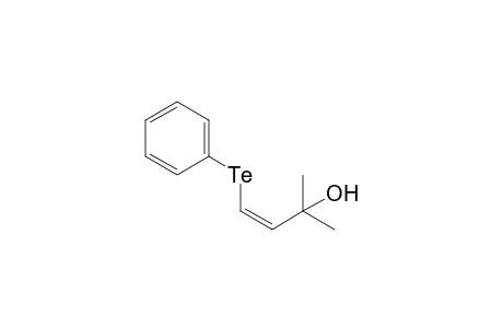 (3Z)-2-Methyl-4-(phenyltellanyl)but-3-en-2-ol