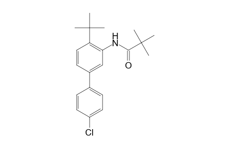 N-(4-tert-Butyl-4'-chlorobiphenyl-3-yl)pivalamide