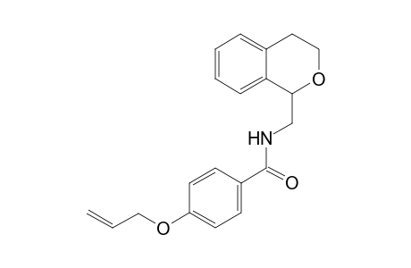 4-(Allyloxy)-N-(3,4-dihydro-1H-isochromen-1-ylmethyl)benzamide