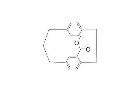 Tricyclo[9.2.2.2*4,7*]heptadeca-1(14),4(17),5,7(16),11(15),12-hexaene-5-carboxylic acid methyl ester