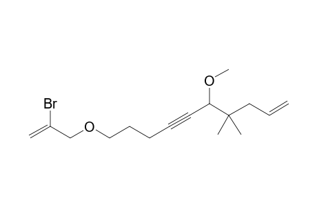 10-(2'-Bromoallyloxy)-4,4-dimethyl-5-methoxy-1-decen-6-yne