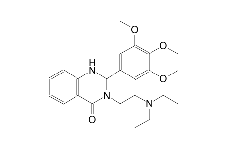 3-[2-(diethylamino)ethyl]-2-(3,4,5-trimethoxyphenyl)-2,3-dihydro-4(1H)-quinazolinone