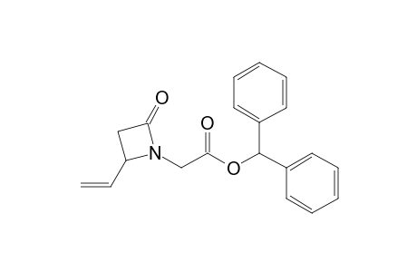 Benzhydryl 2-[4'-vinyl-2'-oxoazetidin-1'-yl]-acetate