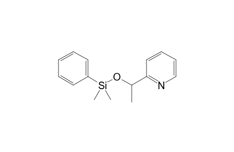 2-{[1'-(Dimethylphenylsilyl)oxy]ethyl}pyridine