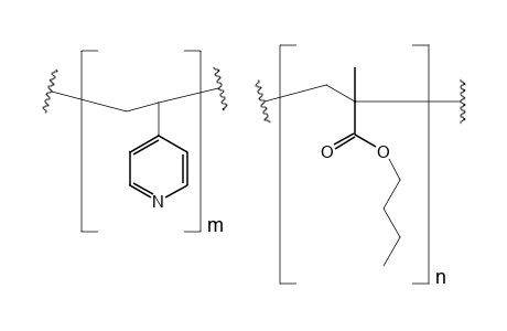 Poly(4-vinylpyridine-co-butyl methacrylate) 90/10