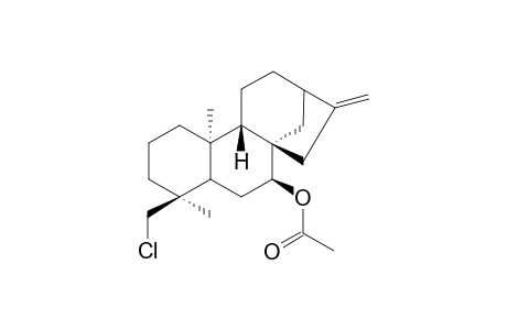 7.beta.-Acetoxy-18-chloro-ent-kaur-16-ene