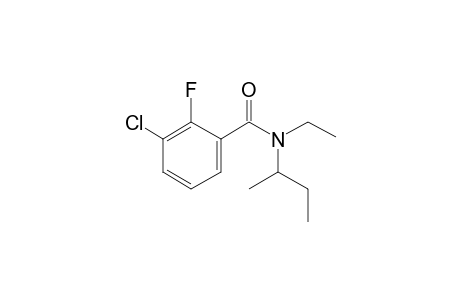 Benzamide, 3-chloro-2-fluoro-N-(2-butyl)-N-ethyl-