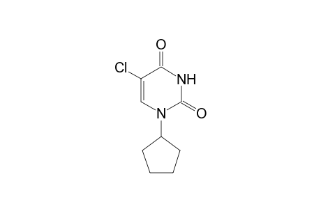 5-Chloro-1-cyclopentyluracil