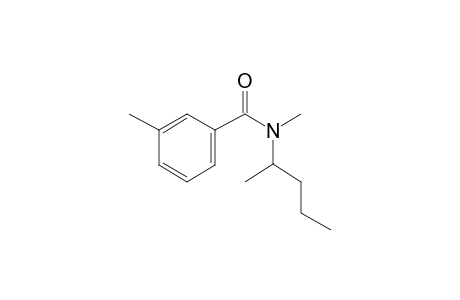 Benzamide, 3-methyl-N-(2-pentyl)-N-methyl-