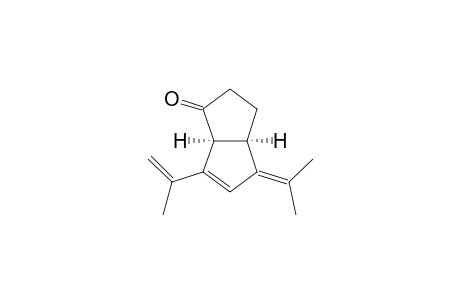(3aR,6aS)-4-propan-2-ylidene-6-prop-1-en-2-yl-2,3,3a,6a-tetrahydropentalen-1-one
