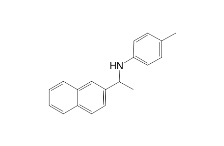 4-Methyl-N-[1-(2-naphtyl)ethyl]aniline