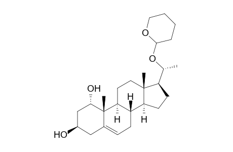 (20R)-20-(Tetrahydro-2H-pyran-2-yl)oxy-5-pregnen-1-alpha,3-beta-diol