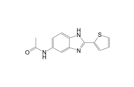 N-[2-(2-thienyl)-1H-benzimidazol-5-yl]acetamide