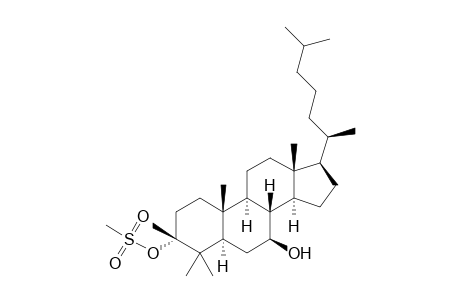 (3.alpha.,5.alpha.,7.beta.)-3,4,4-Trimethylcholestan-3,7-diol Methanesulfonate