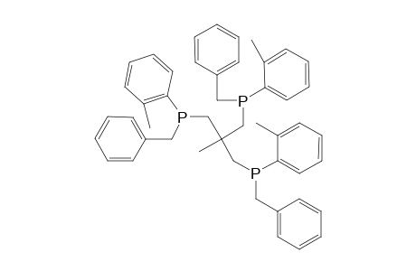 Tris[ ( o-tolyl)( benzyl)phosphanylmethyl]-(ethyl)methane}