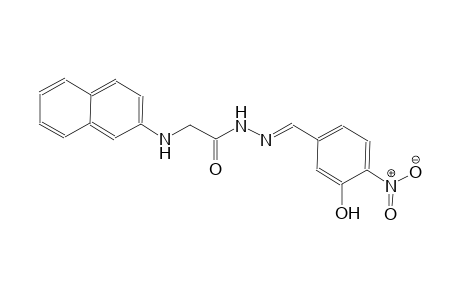 acetic acid, (2-naphthalenylamino)-, 2-[(E)-(3-hydroxy-4-nitrophenyl)methylidene]hydrazide