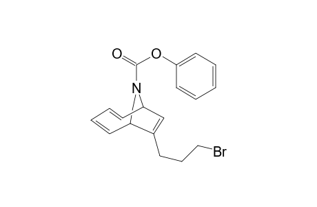 Phenyl 7-(3-bromopropyl)-9-azabicyclo[4.2.1]nona-2,4,7-triene-9-carboxylate