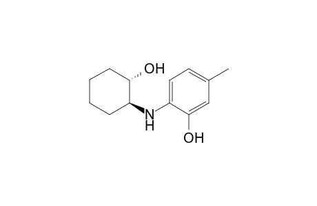 2-[[(1S,2S)-2-hydroxycyclohexyl]amino]-5-methyl-phenol