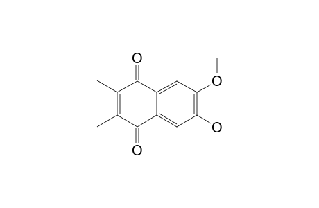 2,3-DIMETHYL-6-HYDROXY-7-METHOXY-1,4-NAPHTOQUINONE