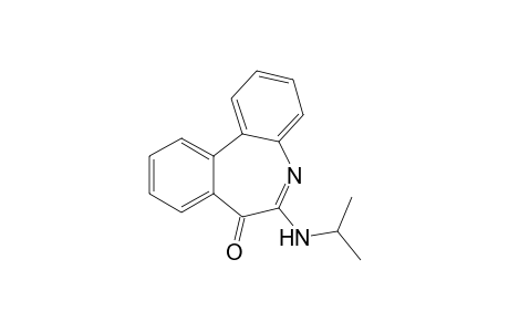7-Oxo-6-N-isopropylamino-7H-dibenz[b,d]azepin